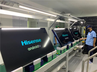 技術再出海 海信自主技術興建的彩電基地在印尼投產